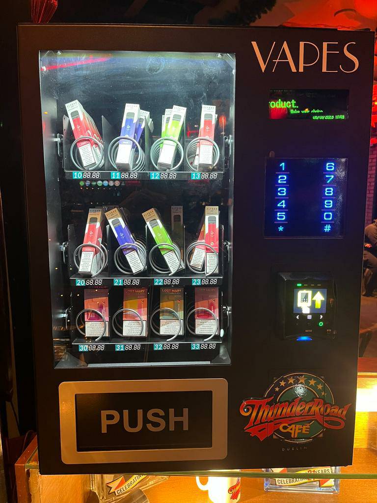 Desktop vape vending machine